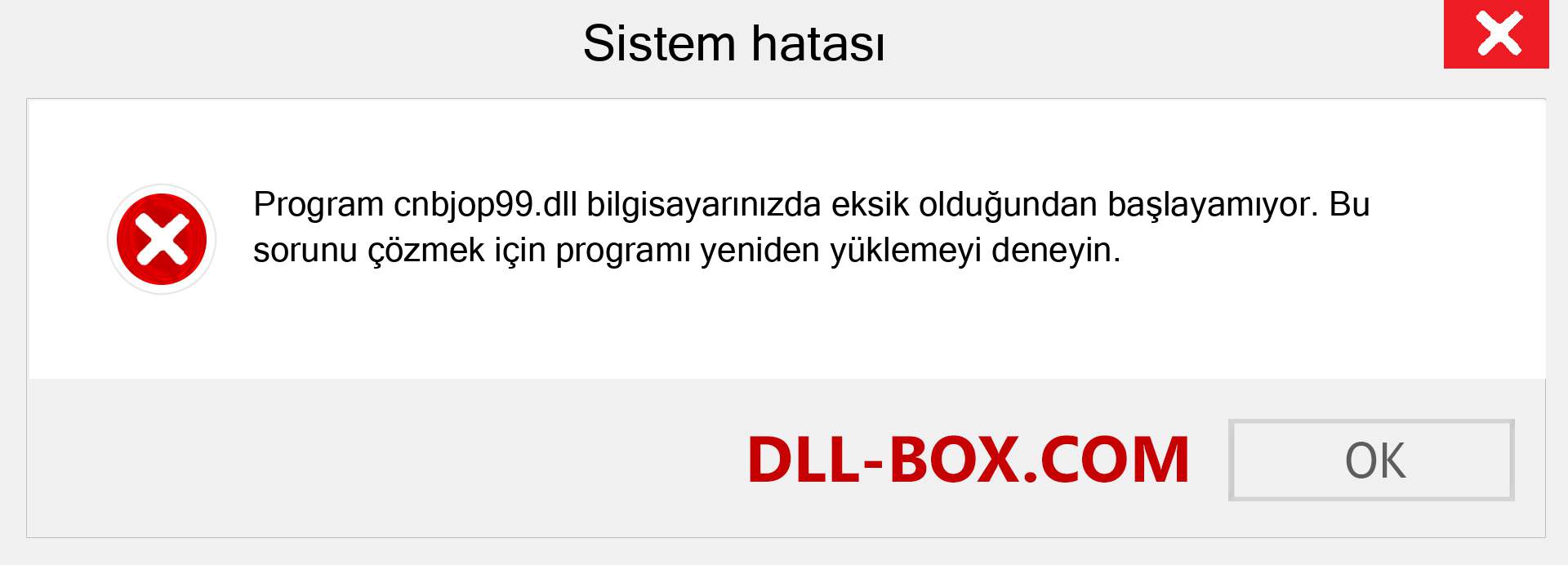 cnbjop99.dll dosyası eksik mi? Windows 7, 8, 10 için İndirin - Windows'ta cnbjop99 dll Eksik Hatasını Düzeltin, fotoğraflar, resimler